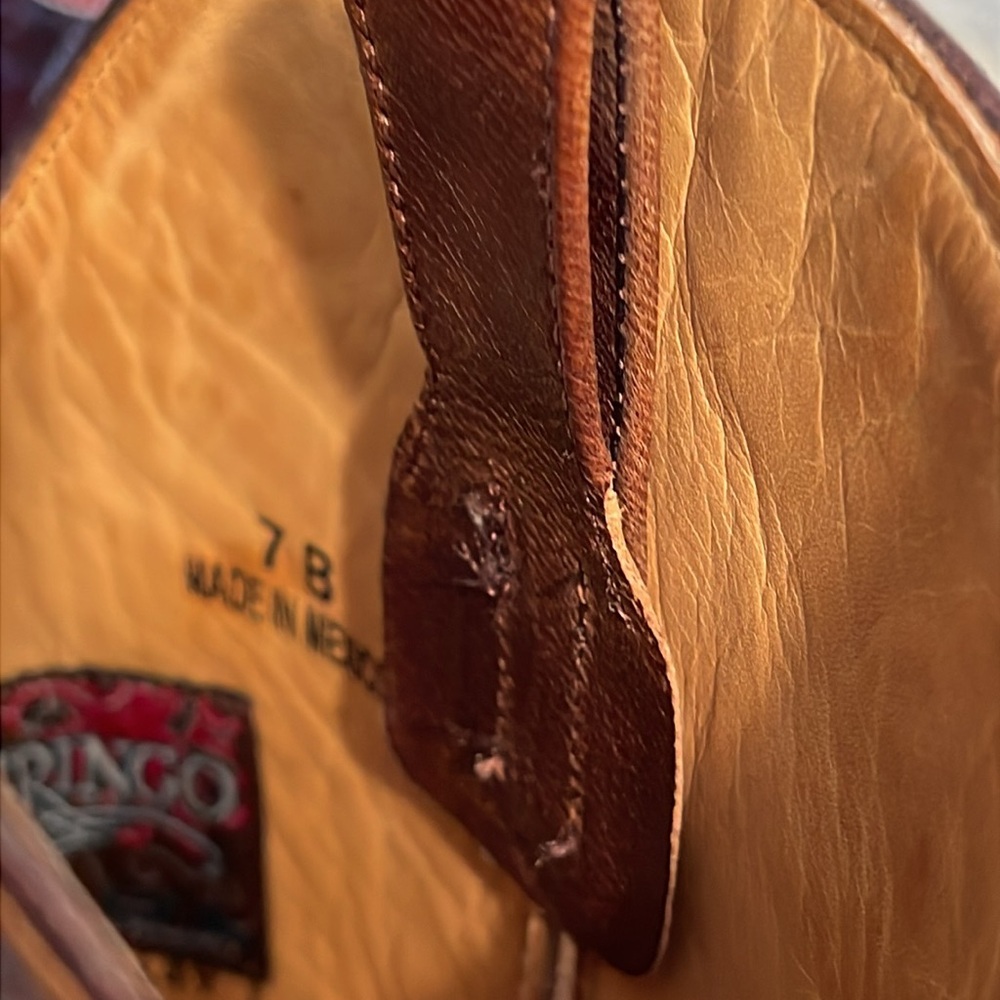 Old Gringo Bonnie Western Classic Boots
Chocolate/Brown with Embroidery Size 7 - Picture 6 of 7